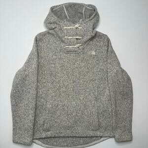 The North Face Hooded Sweatshirt with Toggle Button Detail